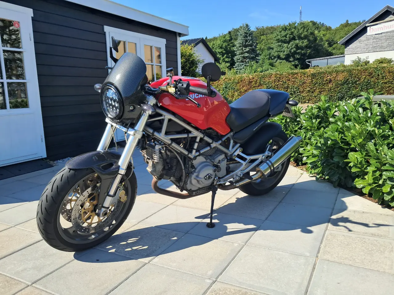 Billede 2 - Vindskærm motorcykel.