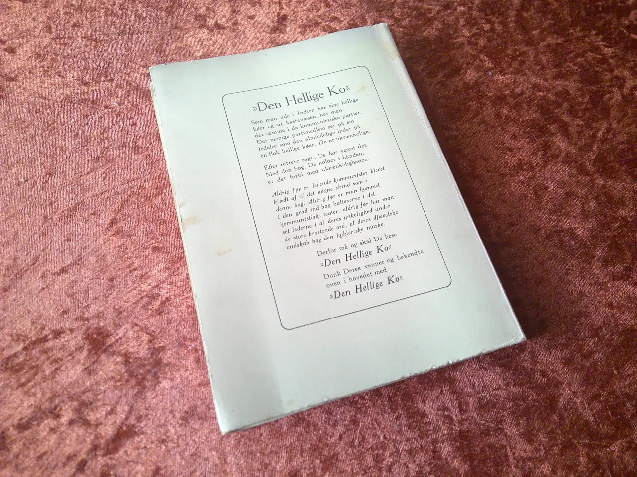 Billede 2 - Den hellige ko, Richard Jensen