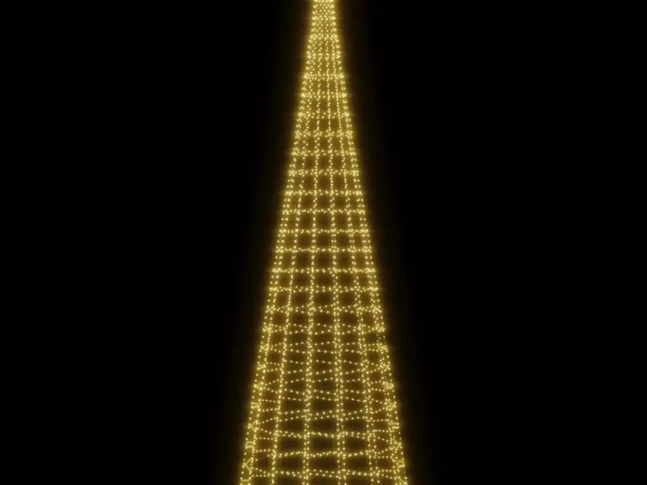 Billede 3 - LED-juletræ til flagstang - 3000 LED, 800 cm, varm hvid
