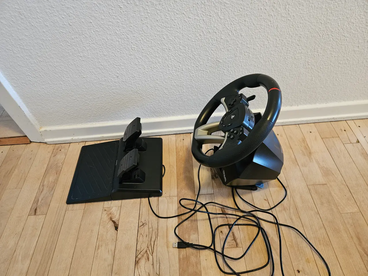 Billede 2 - Hori rat og pedalsæt til PlayStation