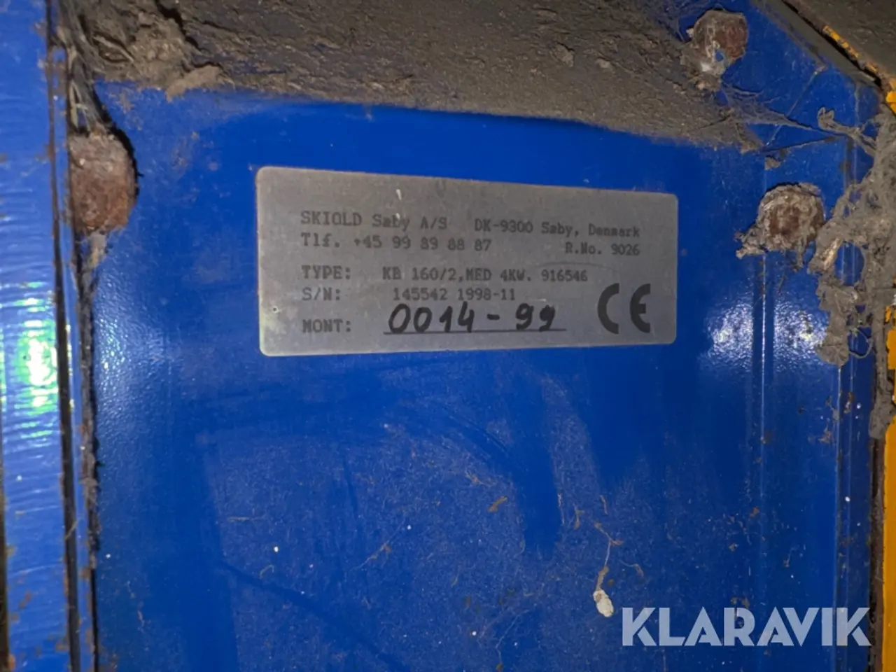 Billede 5 - Korn valse Skjold KB 160/2 4 kW