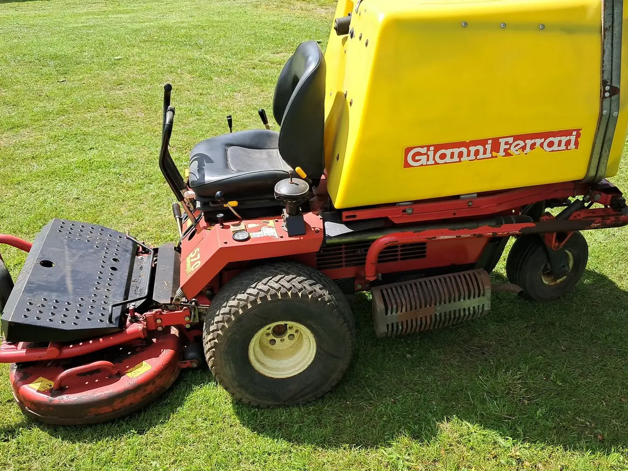 Billede 5 - Gianni Ferrari GF 570 Turbograss Frontklipper med højtipopsamler