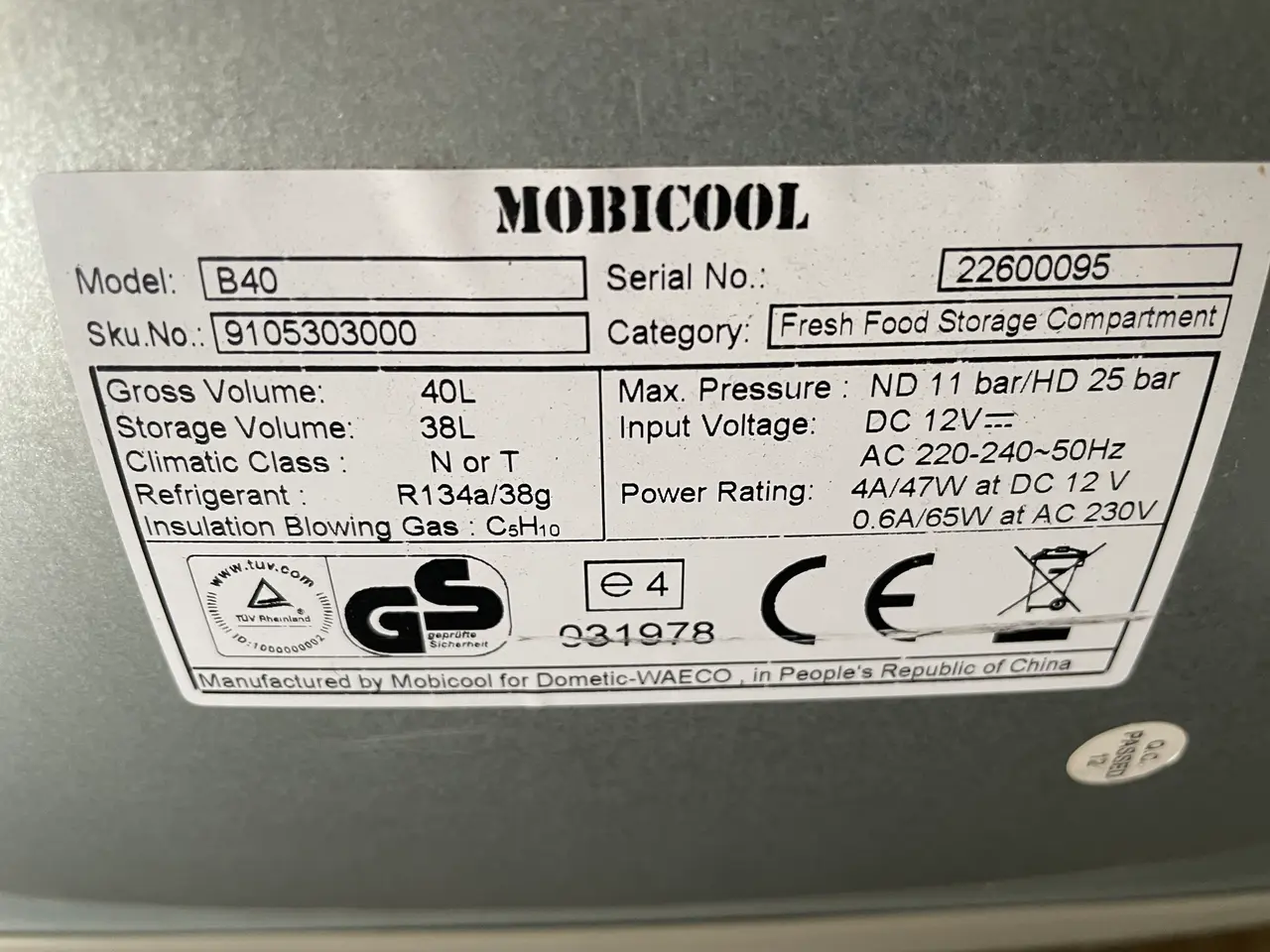 Billede 3 - Dometic køleboks