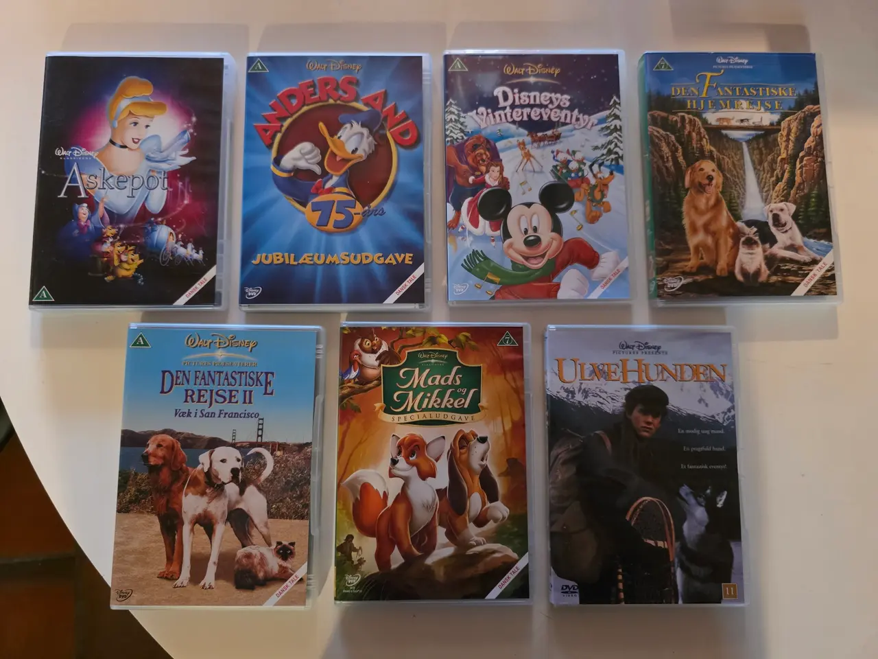 Billede 1 - Walt Disney 7 DVD´er
