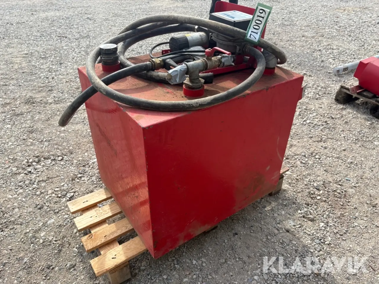 Billede 7 - Dieseltank Smede og Beholderfabrik C 235 liter med pistol