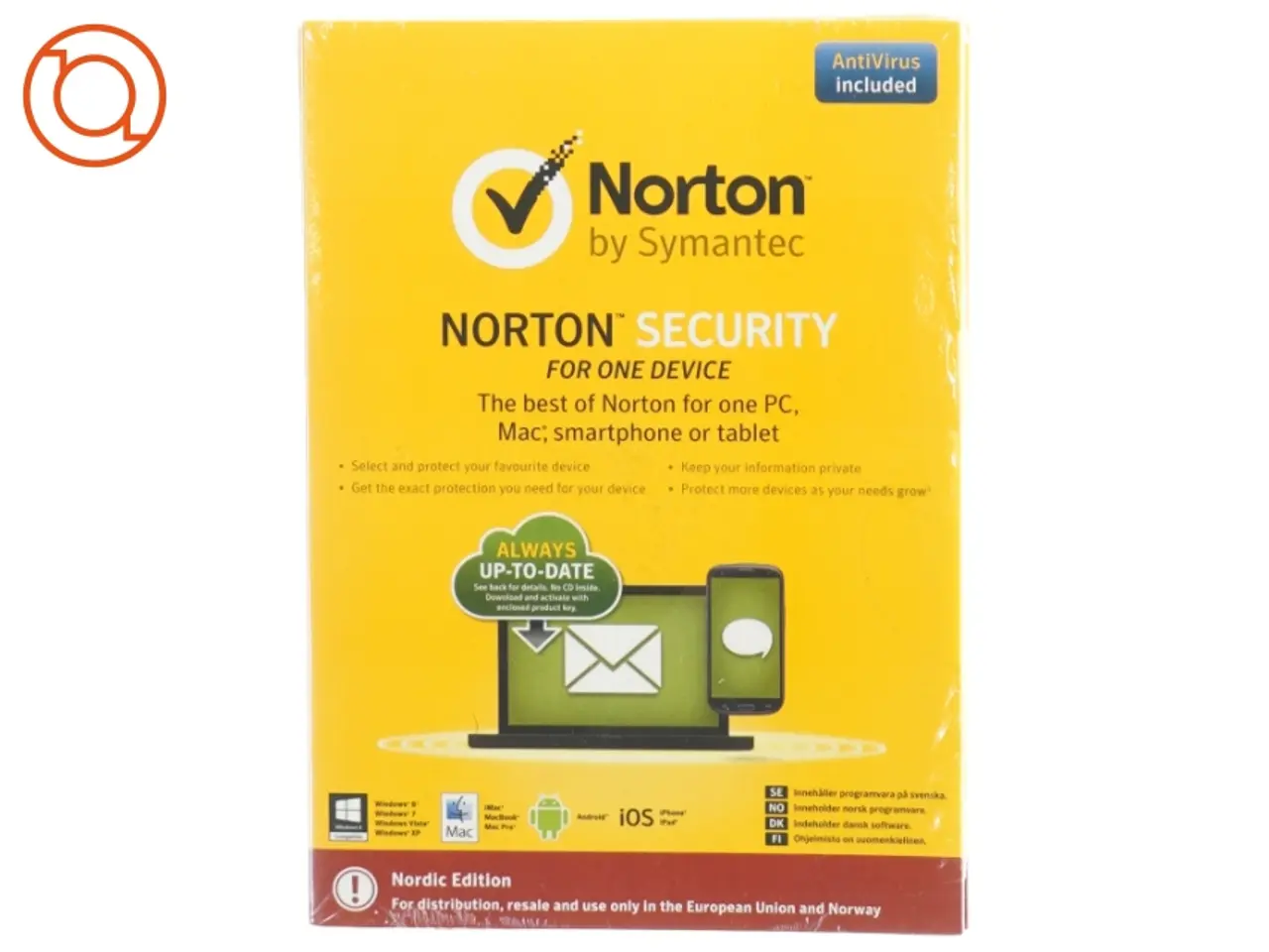 Billede 1 - Norten Security 6 stk. (str. 20 x 15cm)