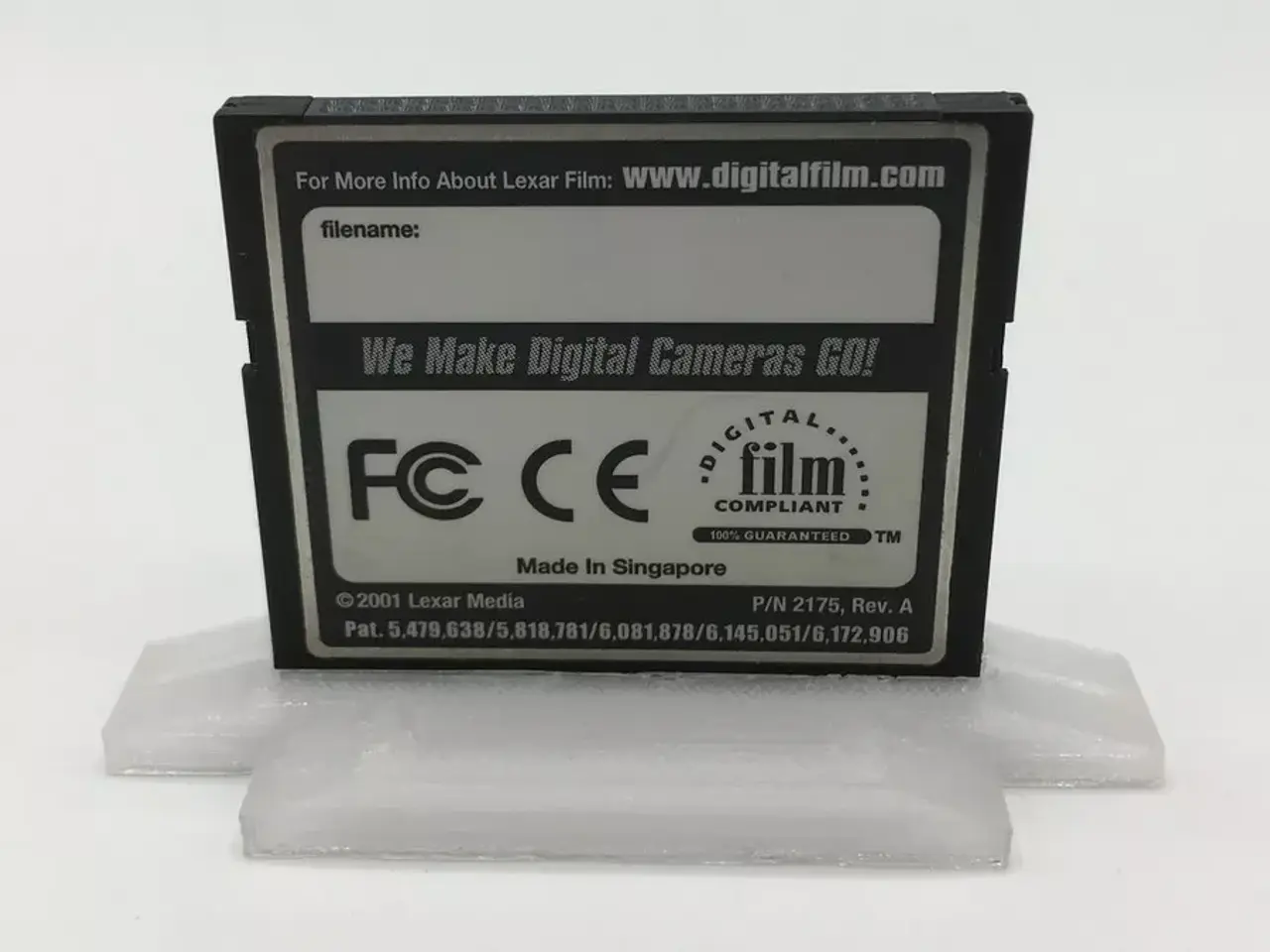 Billede 2 - LEXAR Media 128Mbyte 8x USB Compact Flash Card