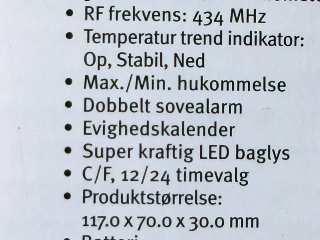 Billede 2 - NY Hugin trådløst termometer med flere EXTRA