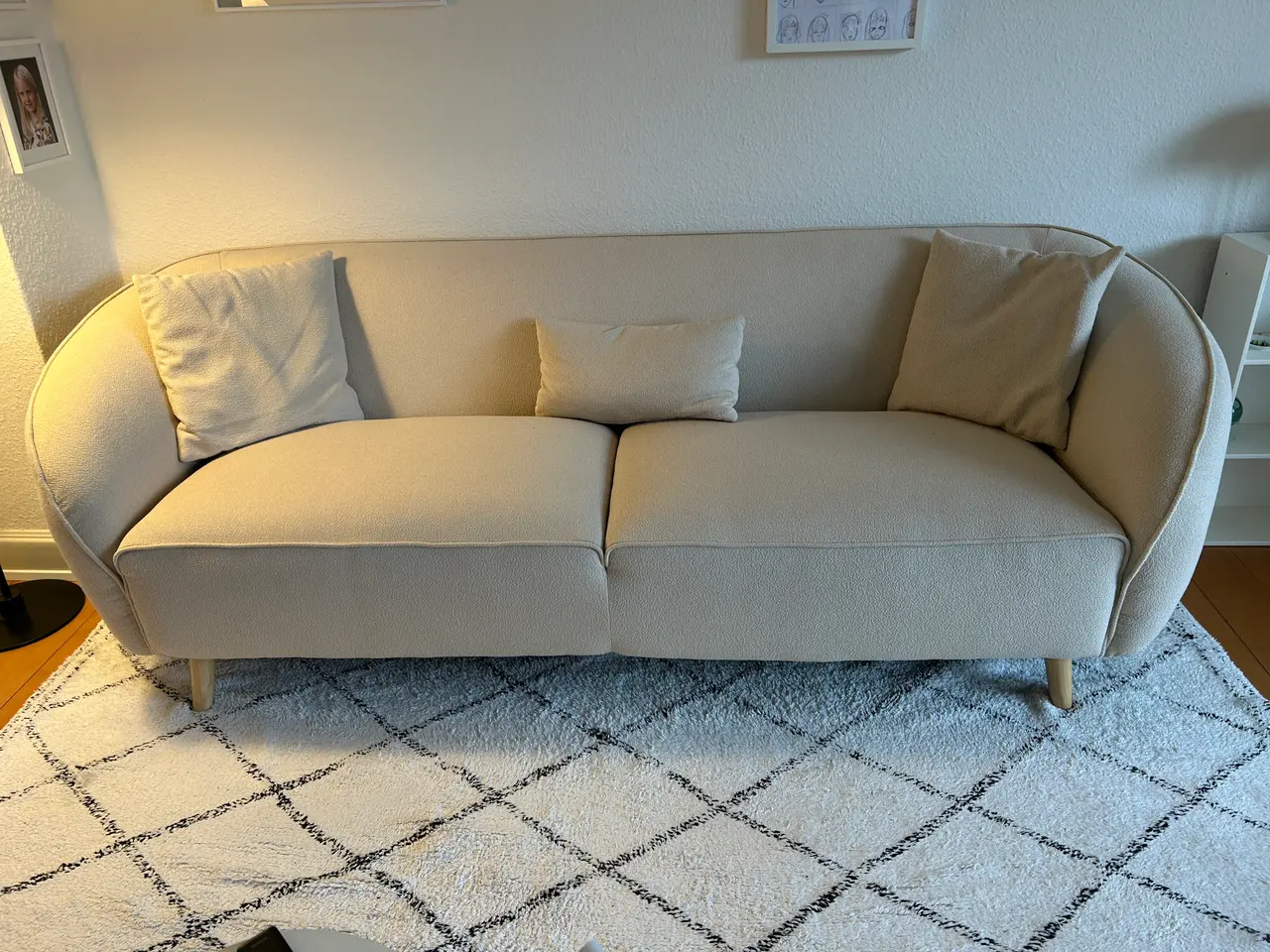 Billede 1 - Boucle sofa