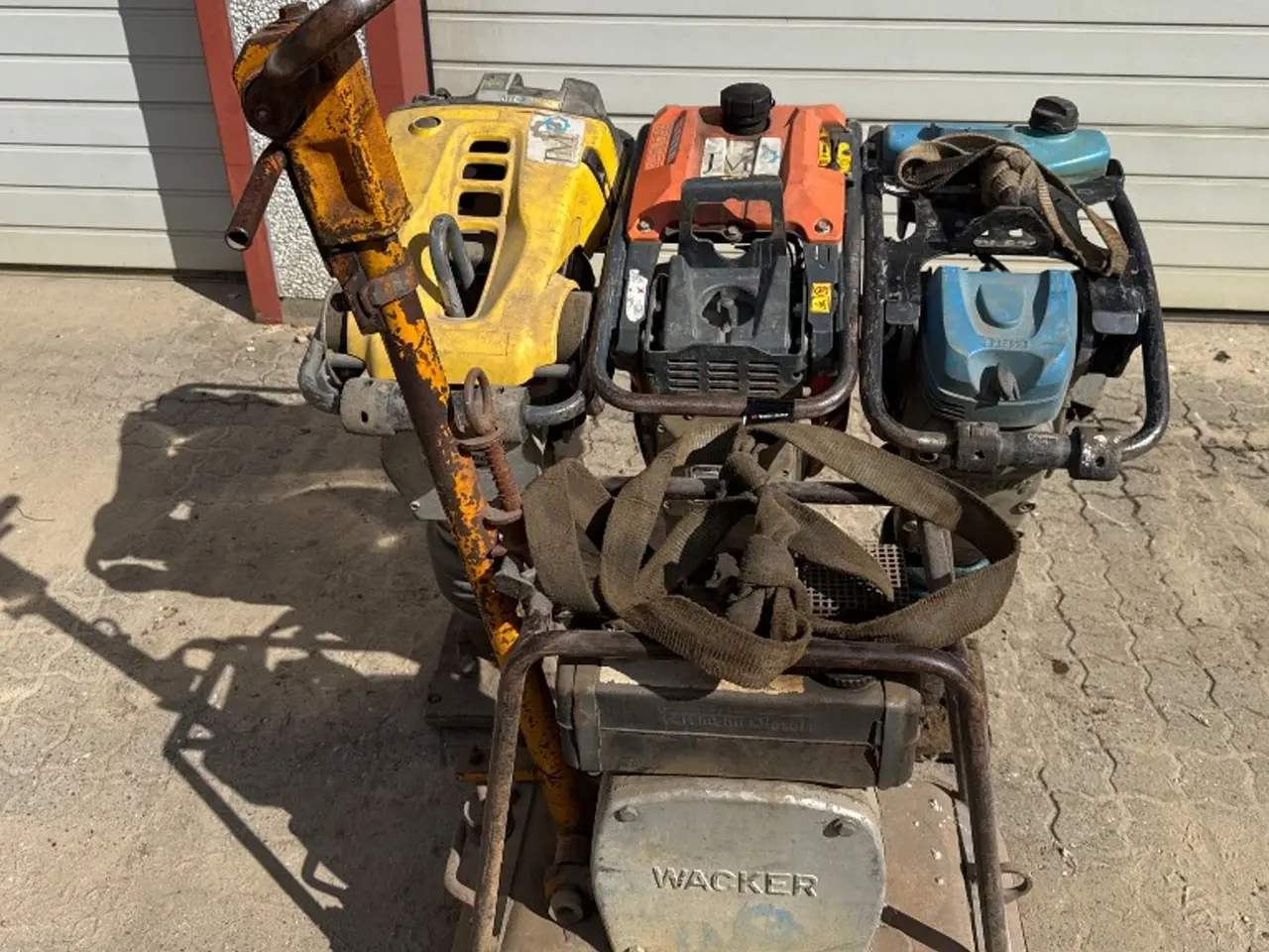Billede 5 - 3stk jordlopper samt pladevibrator 