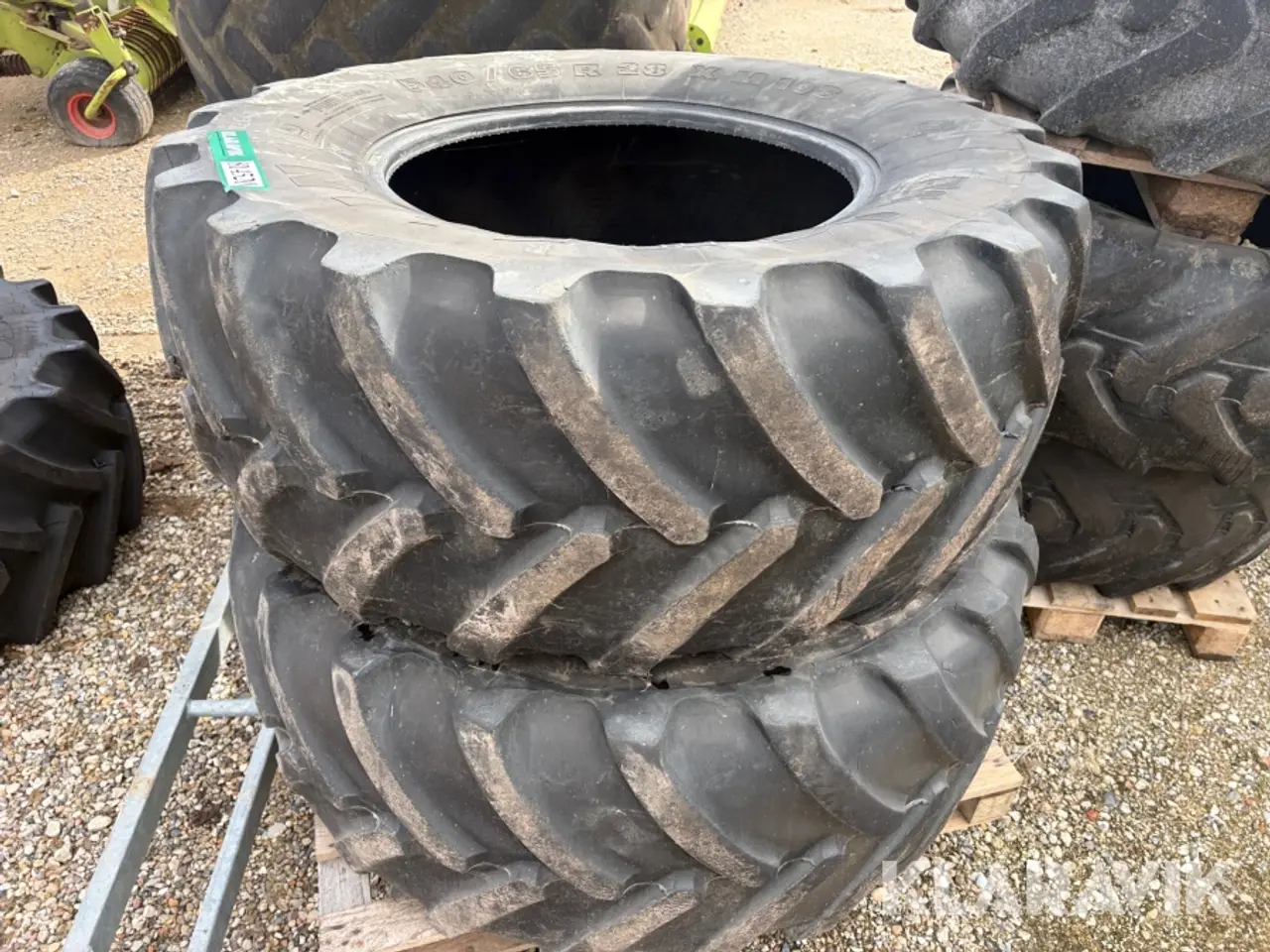 Billede 2 - Traktordæk Michelin 540/65 R28 XM 108 2 styk