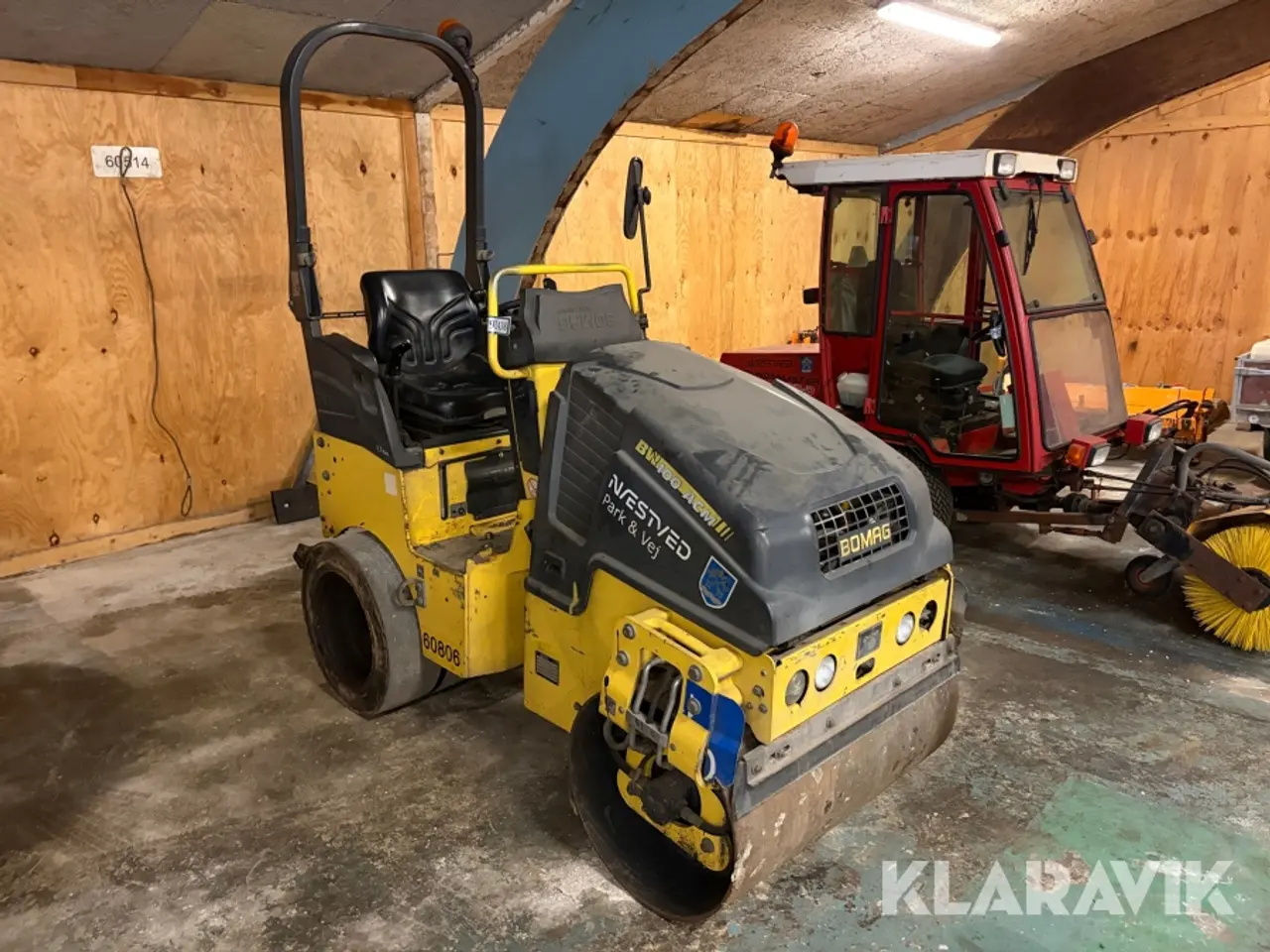 Billede 2 - Vejtromle Bomag BW 100 ACM-5