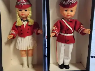 Varde Garden souvenir - dukker fra før 1984 - sæt
