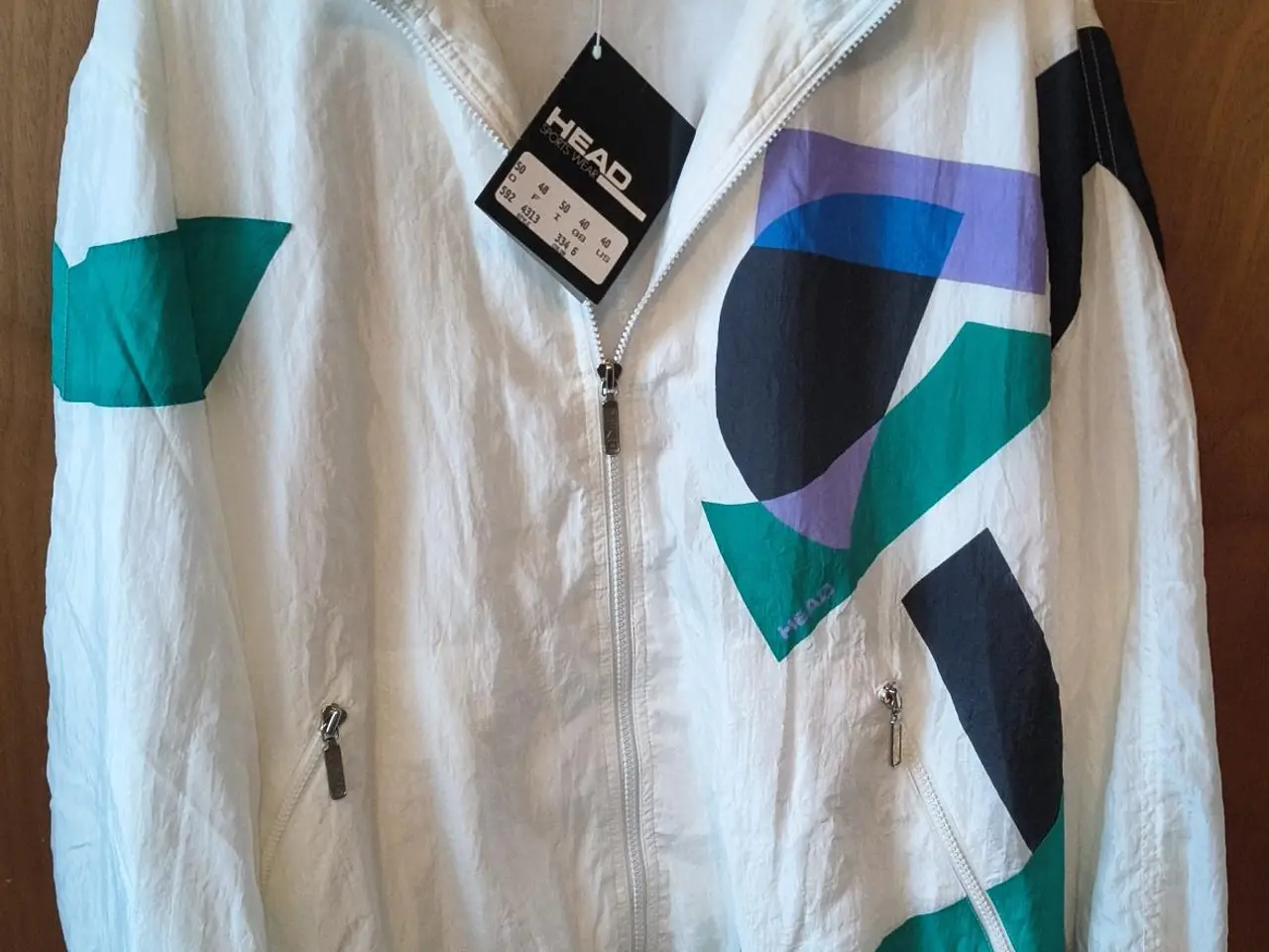 Billede 2 - NY HEAD TRACK TOP M/FOER, STR. 50/M