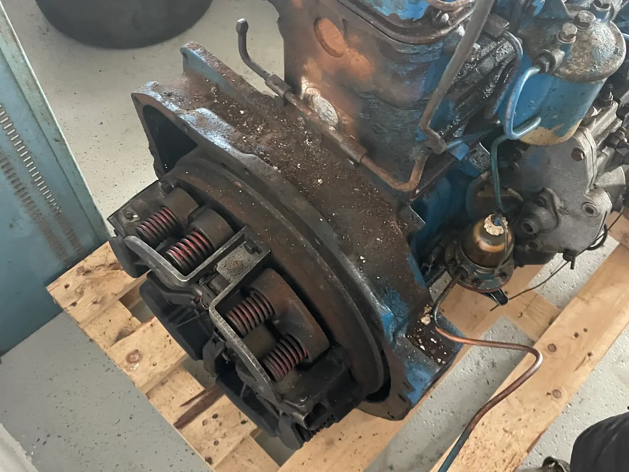 Billede 5 - Motor til fordson super major