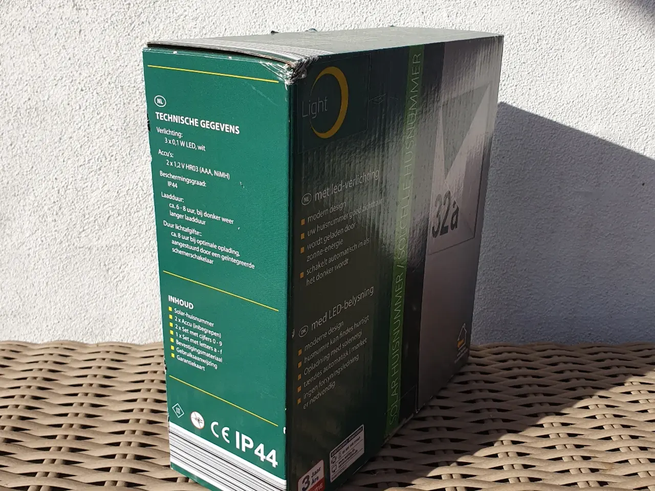 Billede 2 - Husnummer-lampe med LED