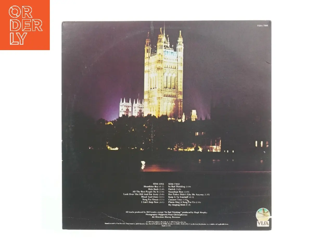 Billede 2 - Vinyl LP af Gerry Rafferty fra Gerry Rafferty (str. Ø. 30 cm)