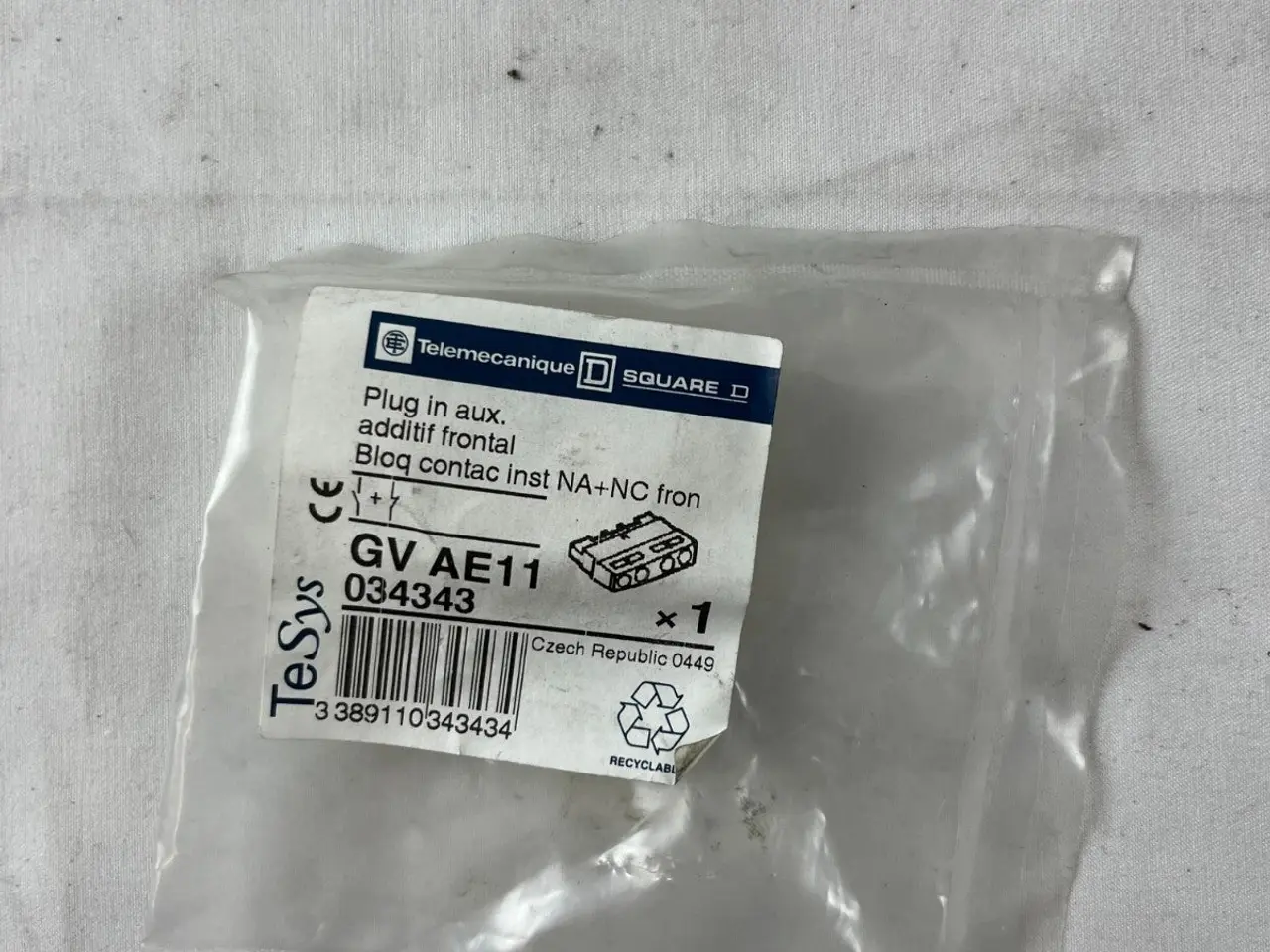 Billede 4 - Telemecanique GVAE11 Auxiliary Contact Block GV