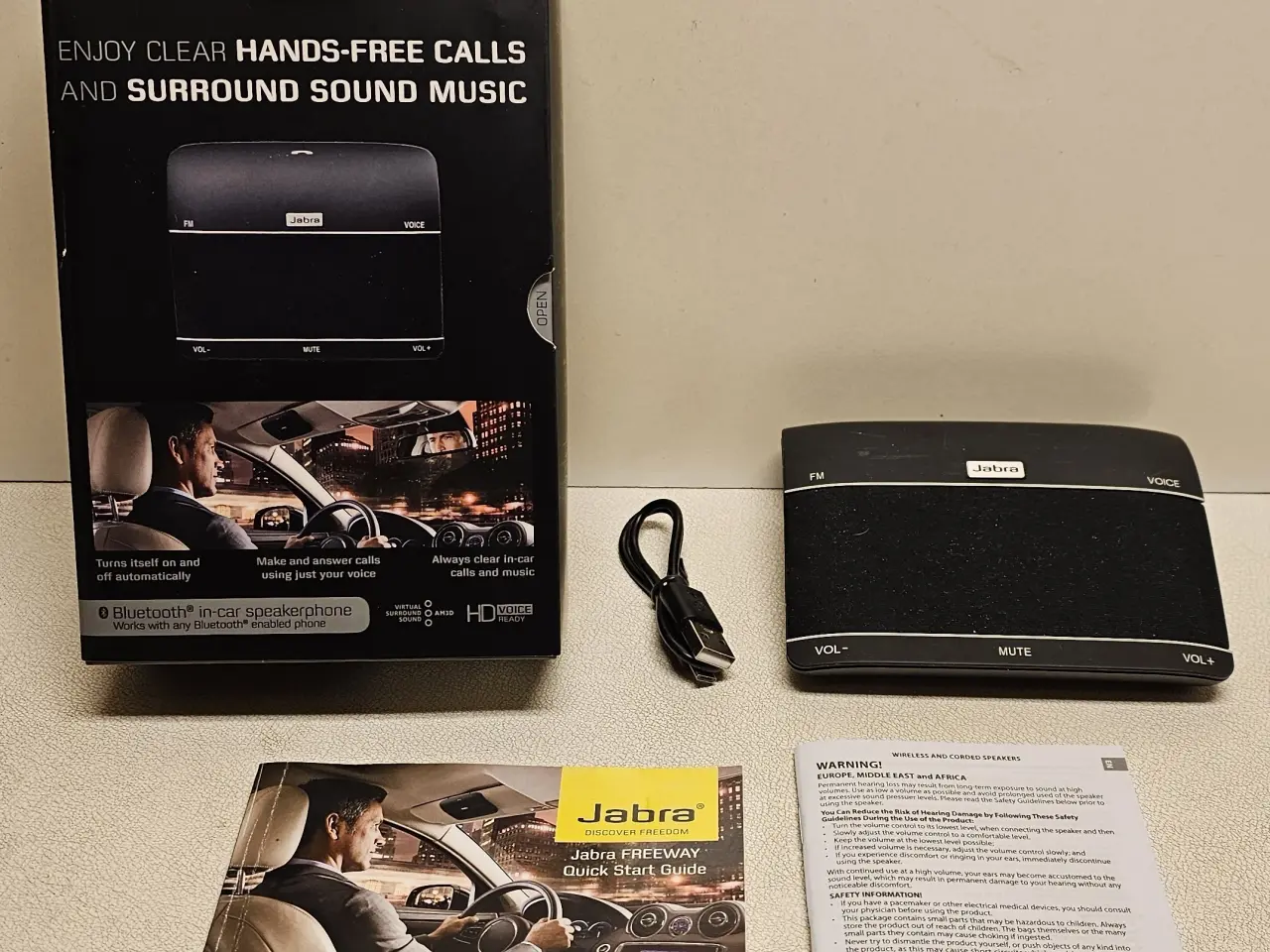 Billede 1 - Jabra Freeway HFS100 Håndfri sæt