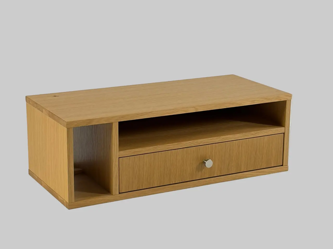 Billede 1 - Hylde m. Skuffe – Natur 74x33x25