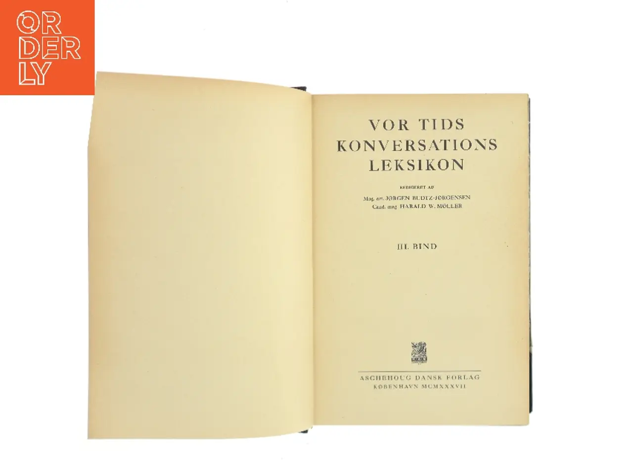 Billede 2 - Vor Tids Konversations Leksikon. III. bind (Bog)