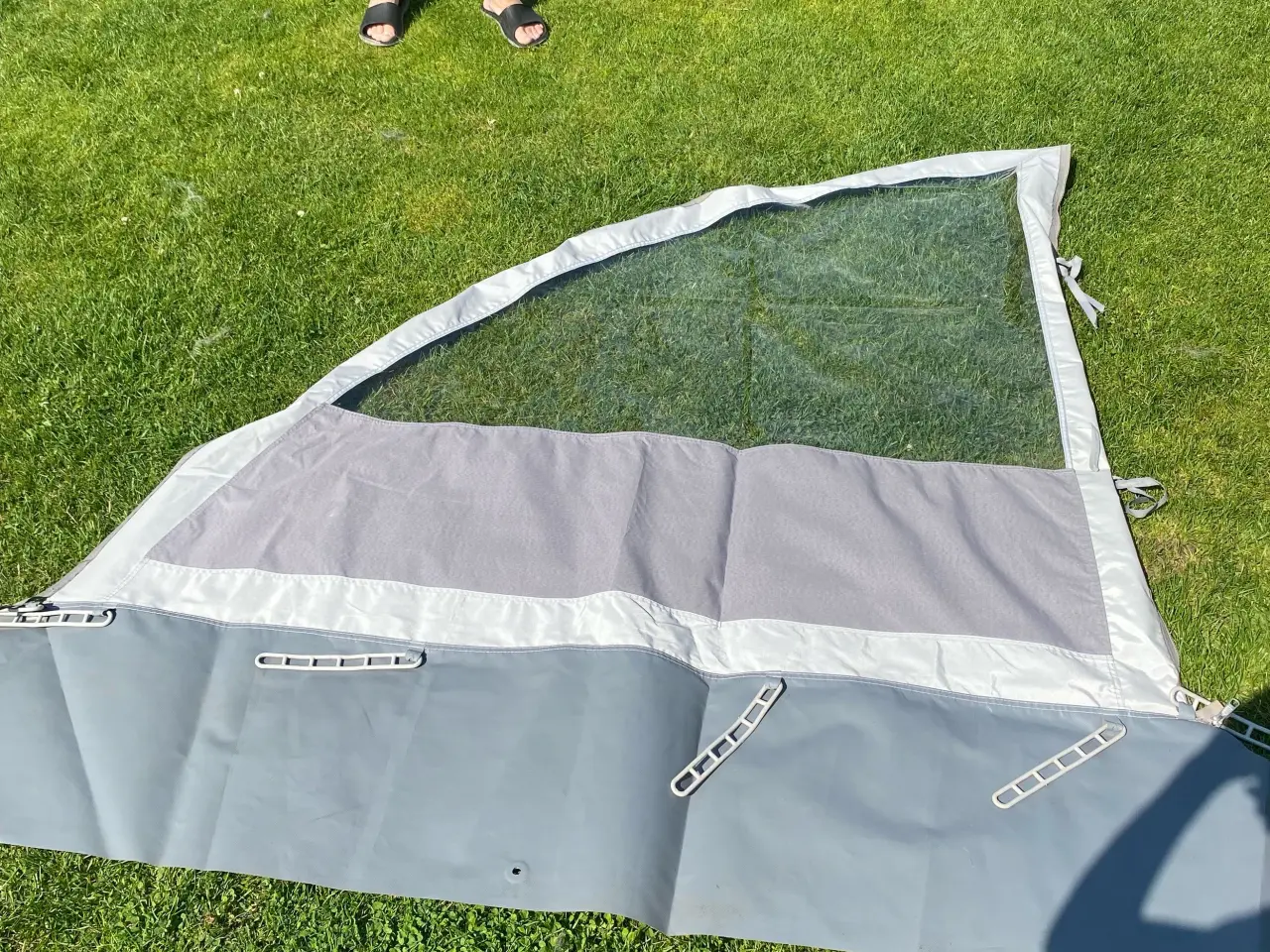 Billede 3 - Solsejl med sider og front.