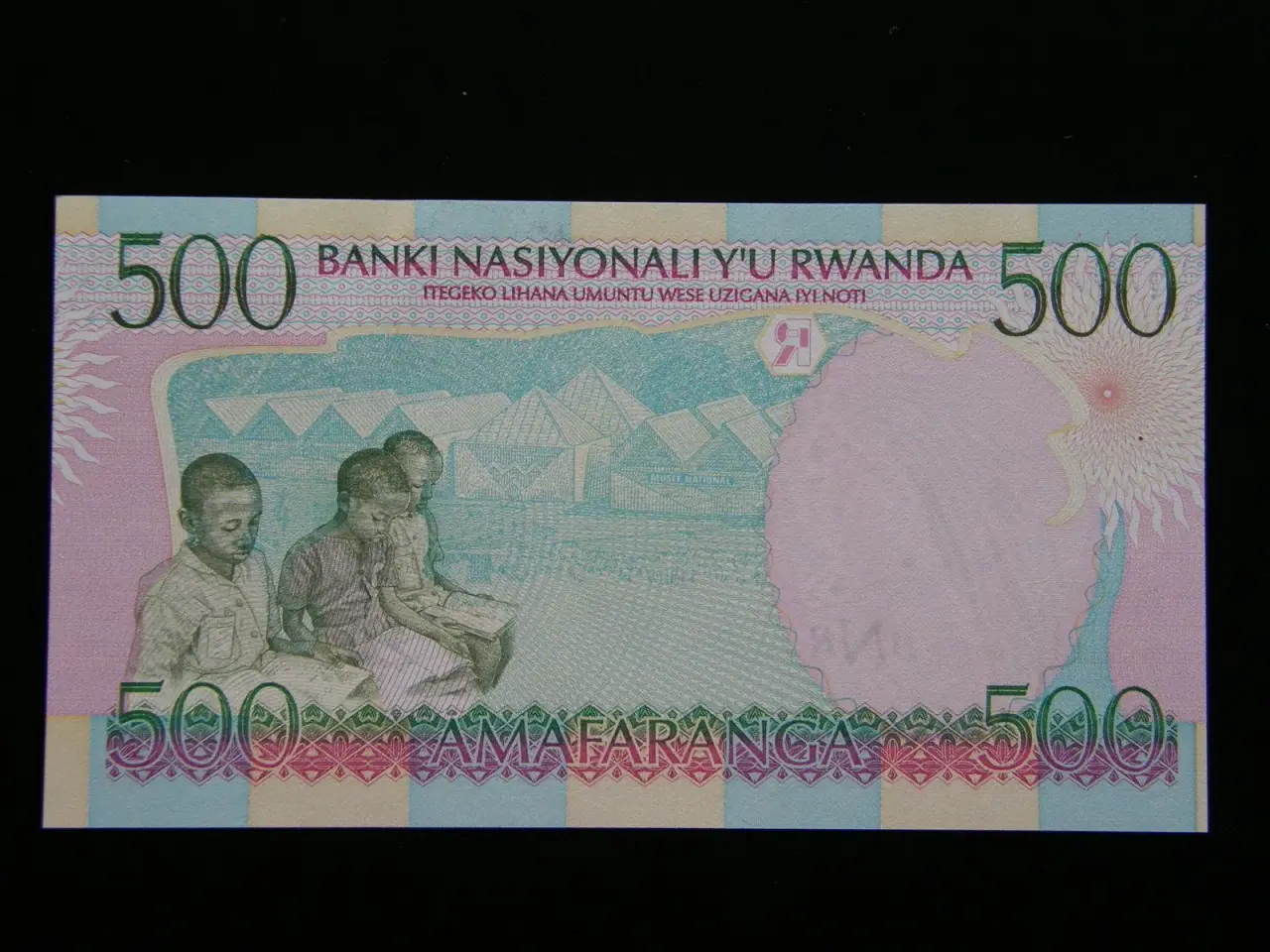 Billede 2 - Rwanda 500 Francs 1998 P26 Unc.