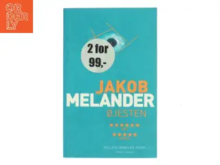 Øjesten : kriminalroman af Jakob Melander (Bog)