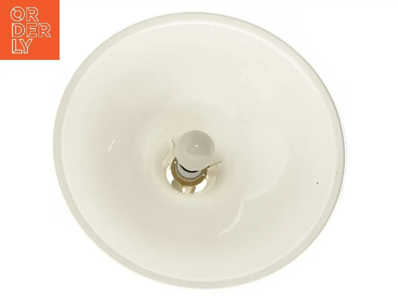 Billede 4 - Hvid pendellampe (str. Ø 41,5 cm)