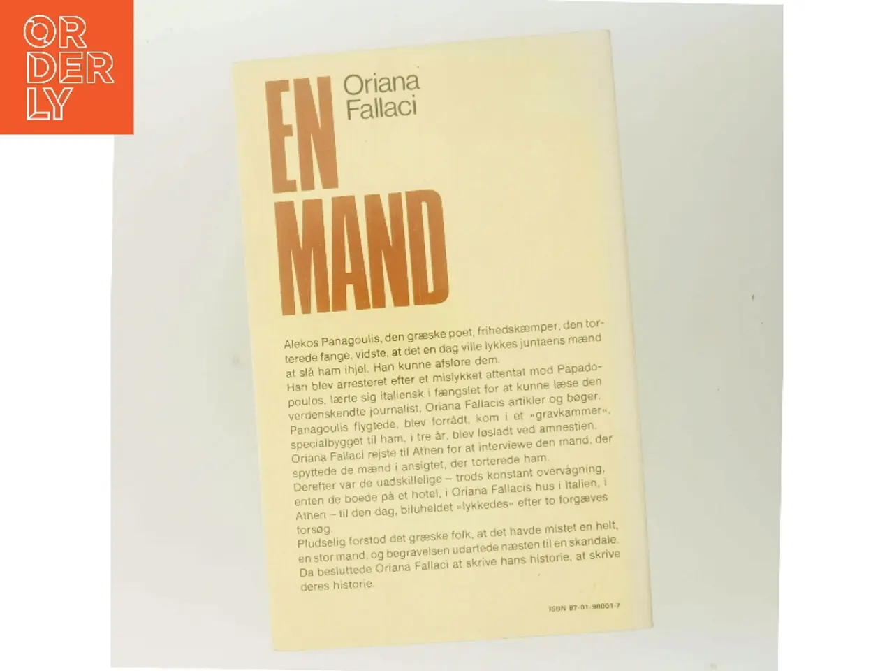 Billede 3 - En mand af Oriana Fallaci (Bog)