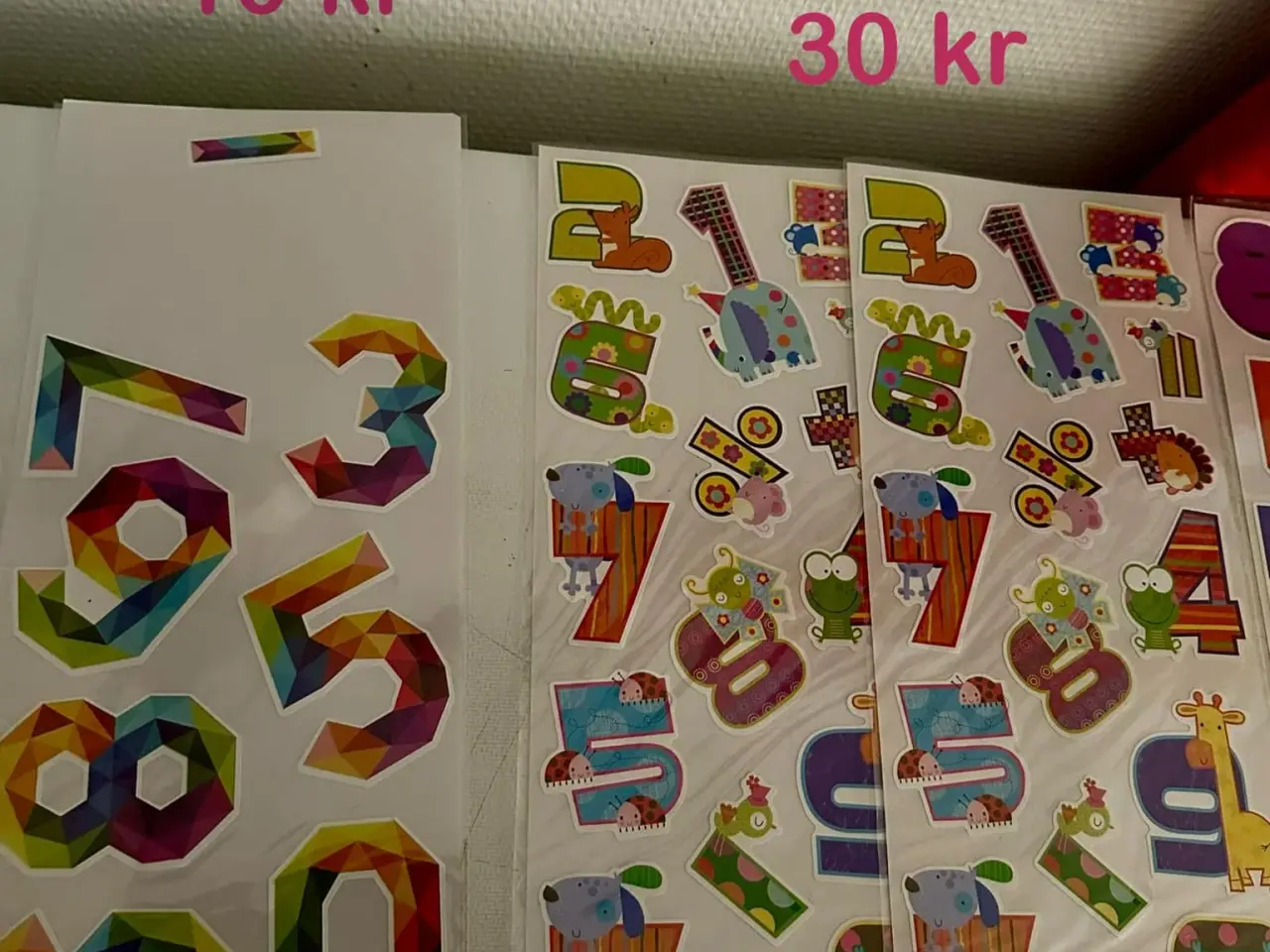 Billede 4 - Klister mærker sælges til dagbog og andet 