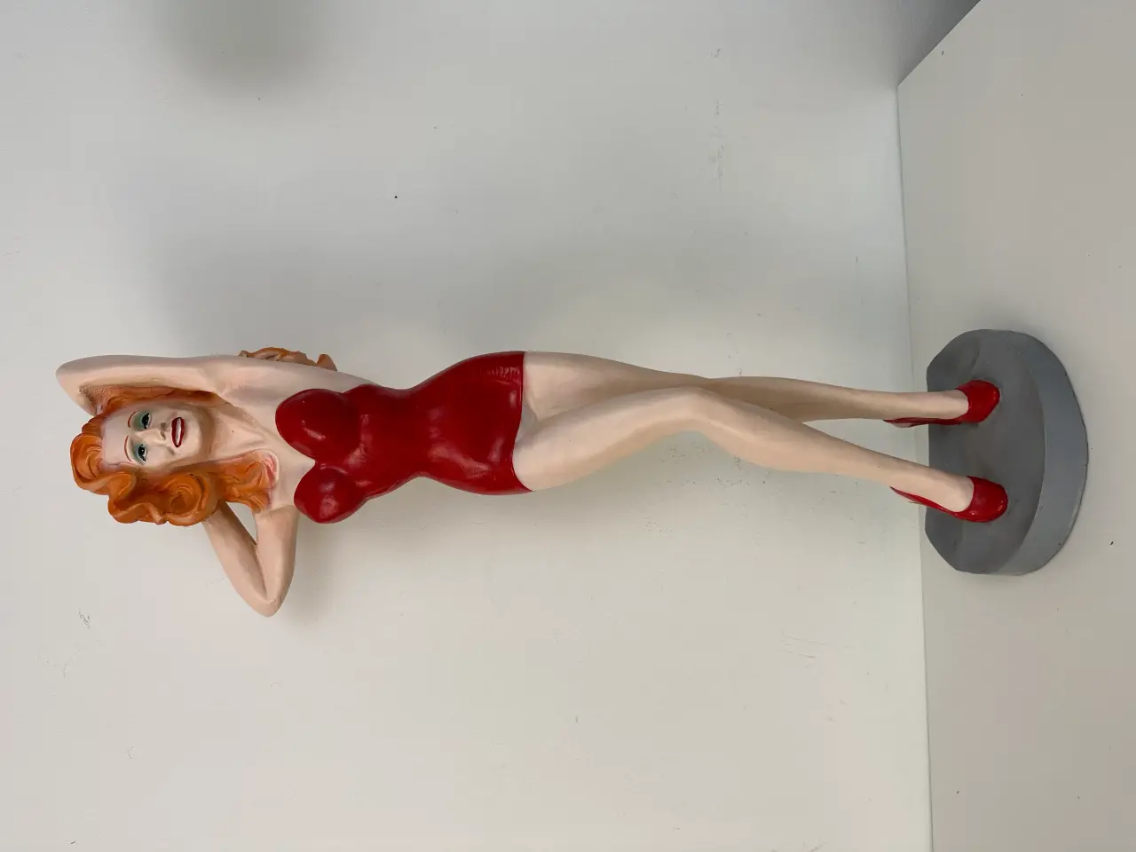 Billede 1 - Stor tysk kvindefigur (vintage / retro)