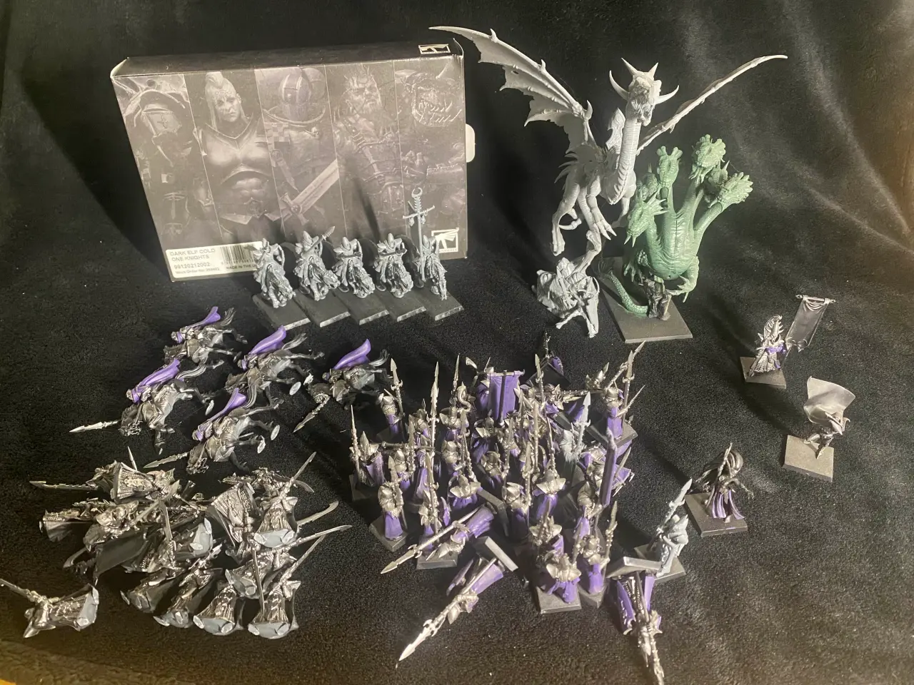 Billede 1 - Wawrhammer The Old World Dark Elves army