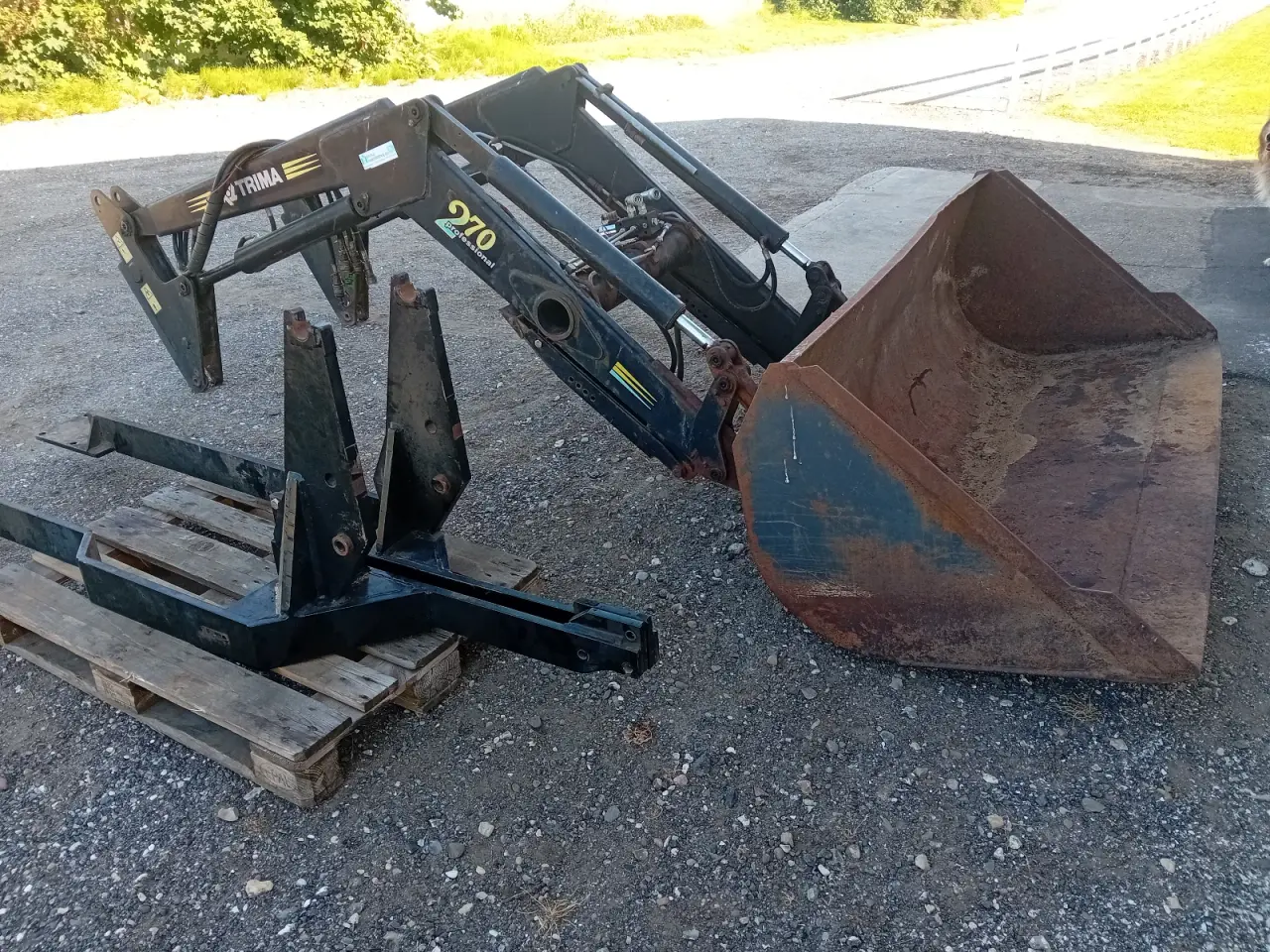 Billede 1 - Frontlæsser Trima 270
