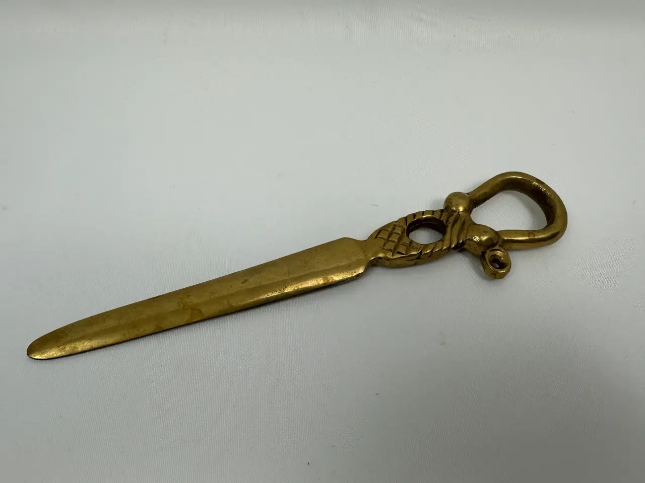 Billede 1 - Messing brevåbner / brevkniv