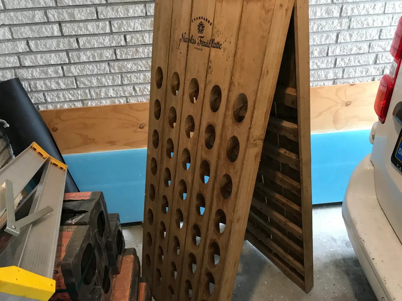 Billede 2 - Champagne reol 80 fl