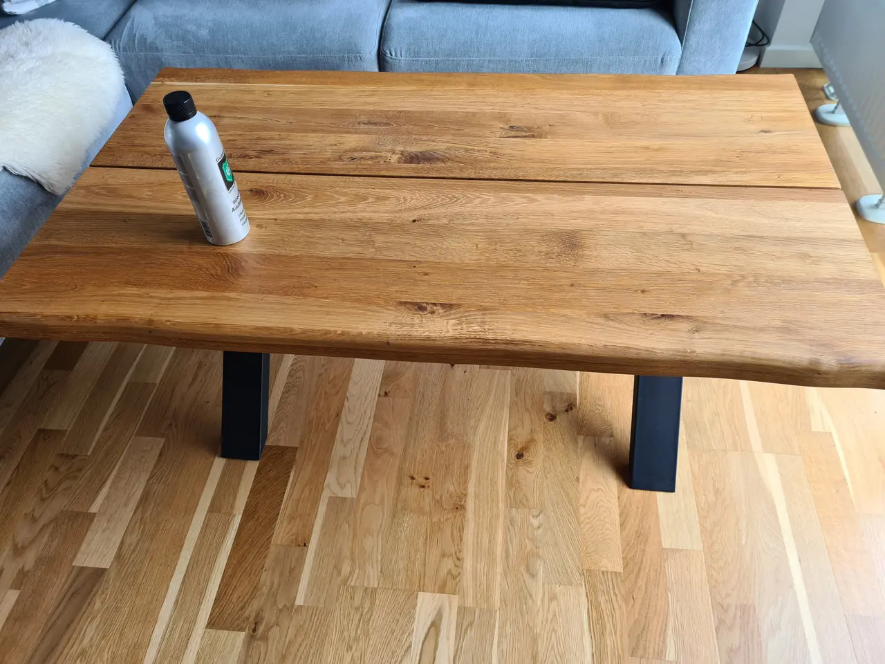 Billede 1 - Plankesofabord olieret eg 