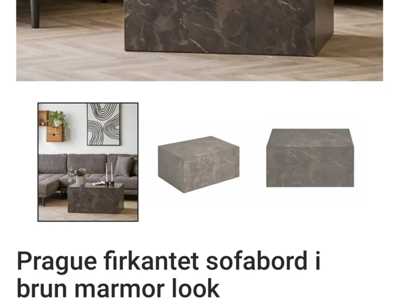 Billede 1 - Som ny Prague sofabord