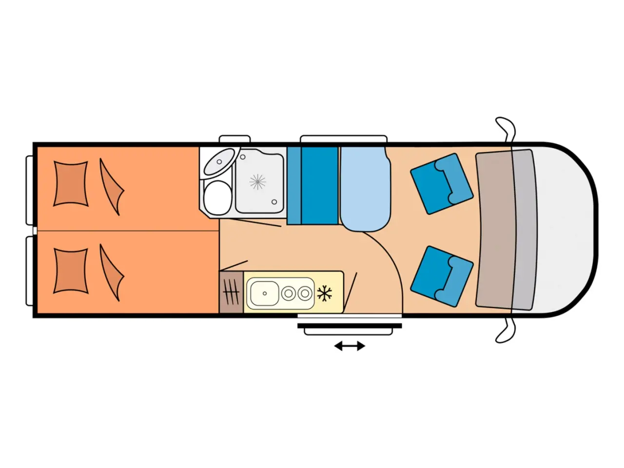 Billede 15 - 2024 - Hobby Vantana K65 ET Ontour Edition 165 HK
