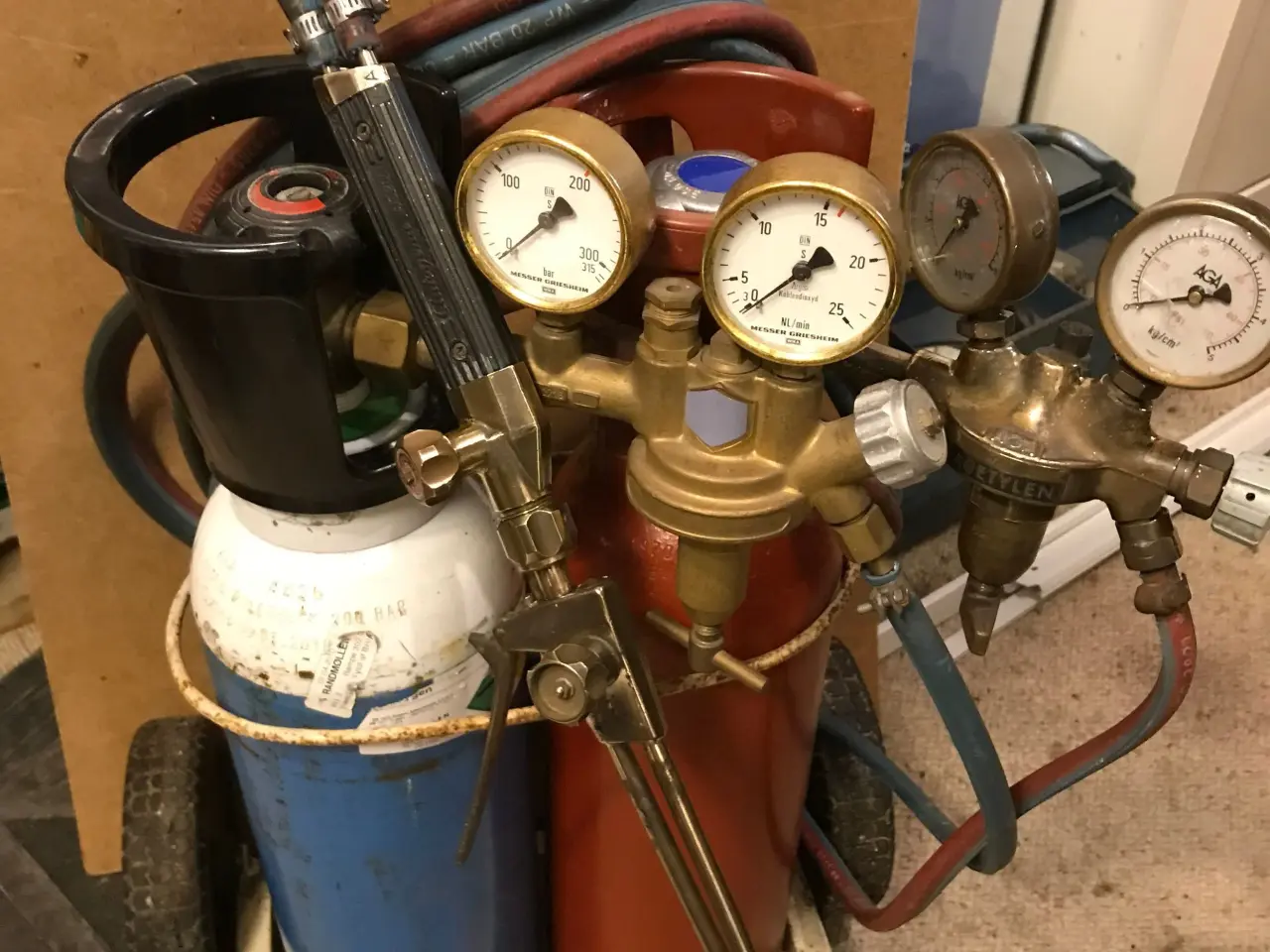 Billede 2 - Købes gas og ilt sæt