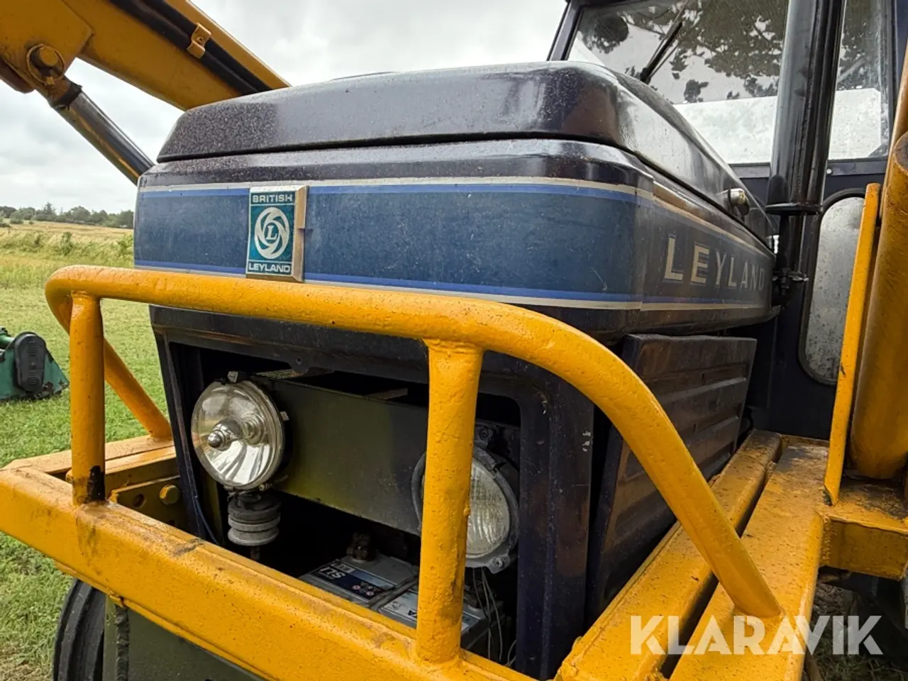 Billede 11 - Veterantraktor Leyland 270 - hydraulisk frontlæsser