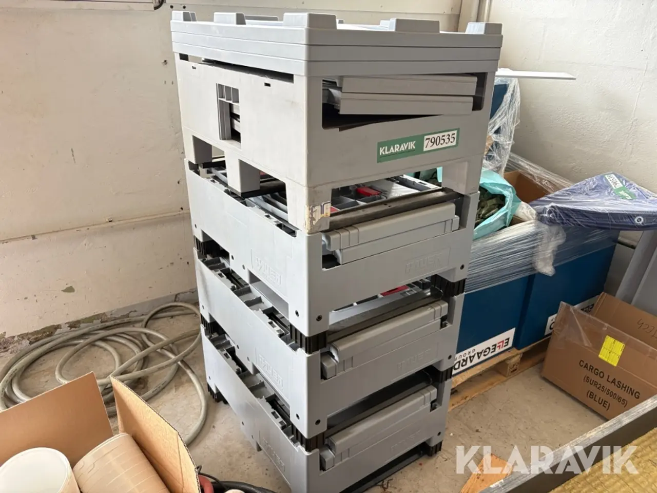 Billede 1 - Container Auer 500 L sammenklappelig 4 Styk