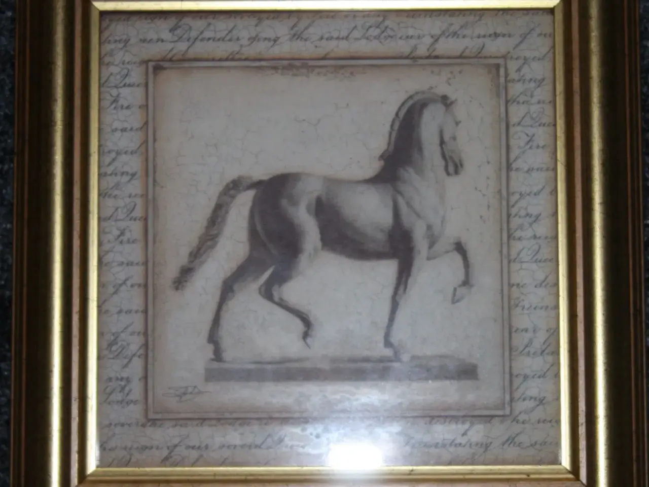 Billede 2 - Billede med hest