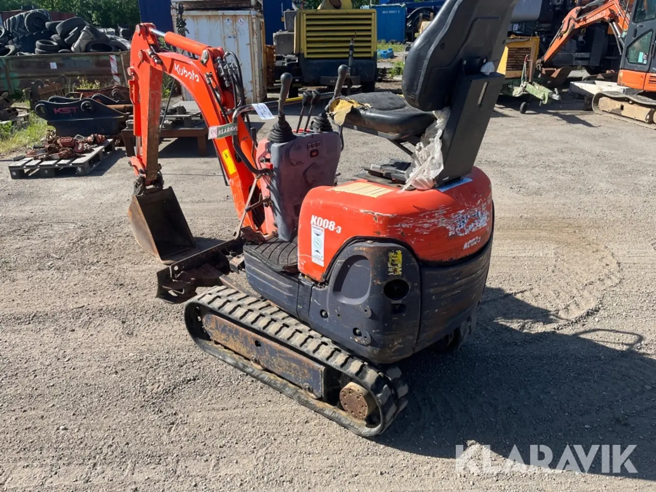 Billede 4 - Gravemaskine Kubota K008-3