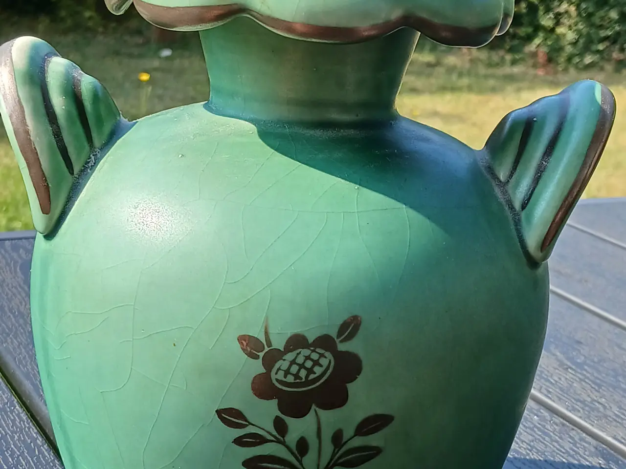 Billede 2 - Sjælden Arabia Finland Art Deco vase – Model 280 (