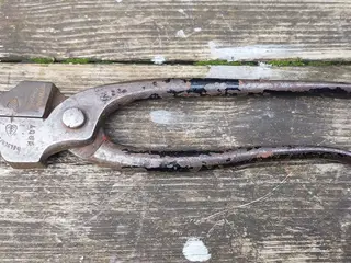 Gammel tang 19fra firmaet Eduard Brinkmann, Berlin