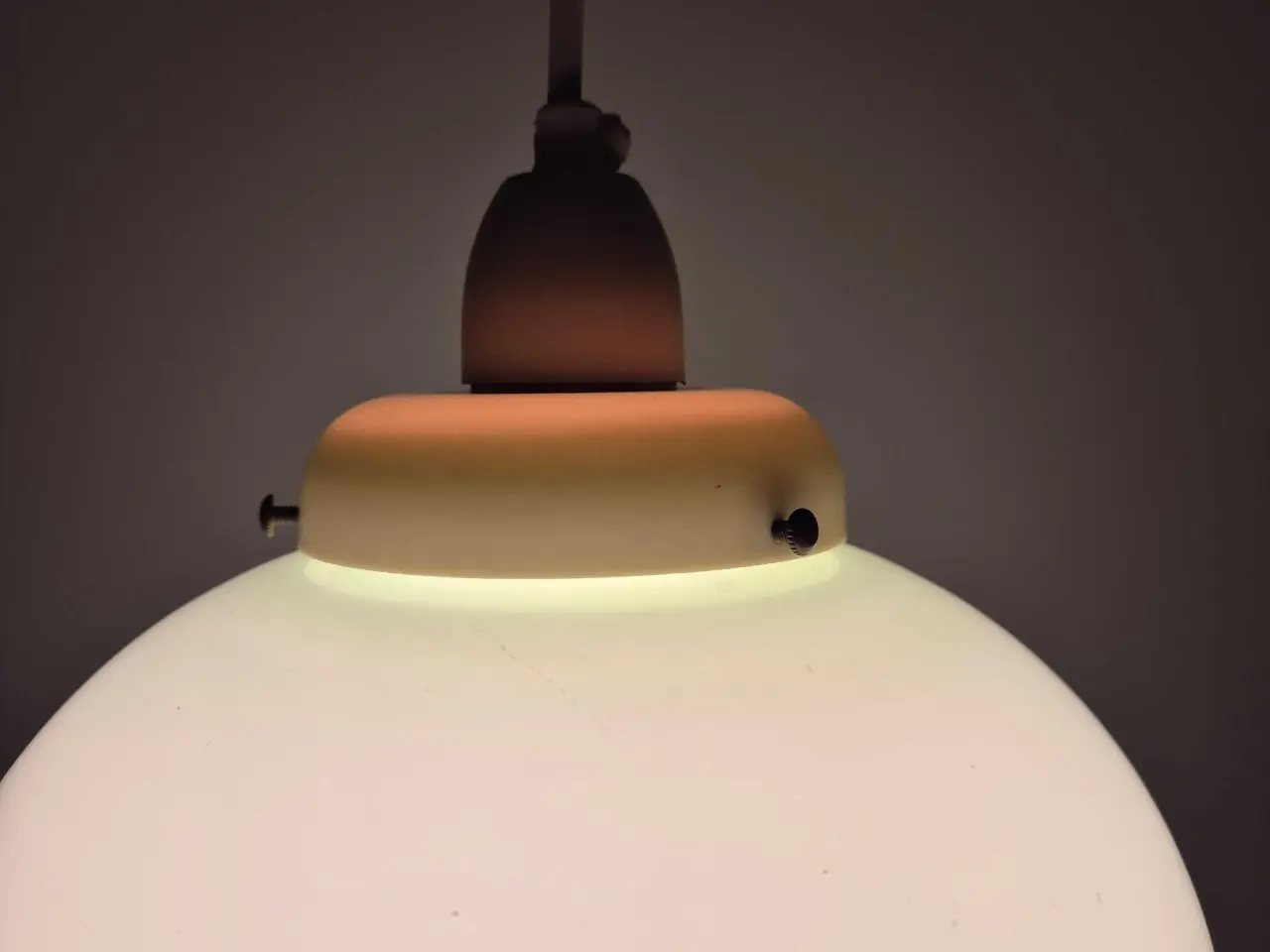 Billede 16 - Den smukkeste retrolampe i grønt glas
