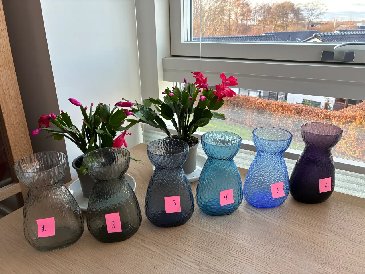 Billede 2 - Hyacintglas - Gl. Holmegaard - 4 stk.