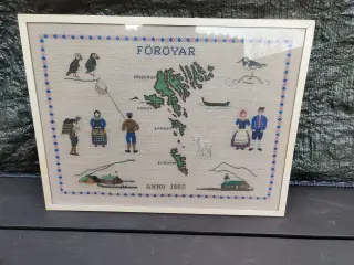 Færøerne broderi