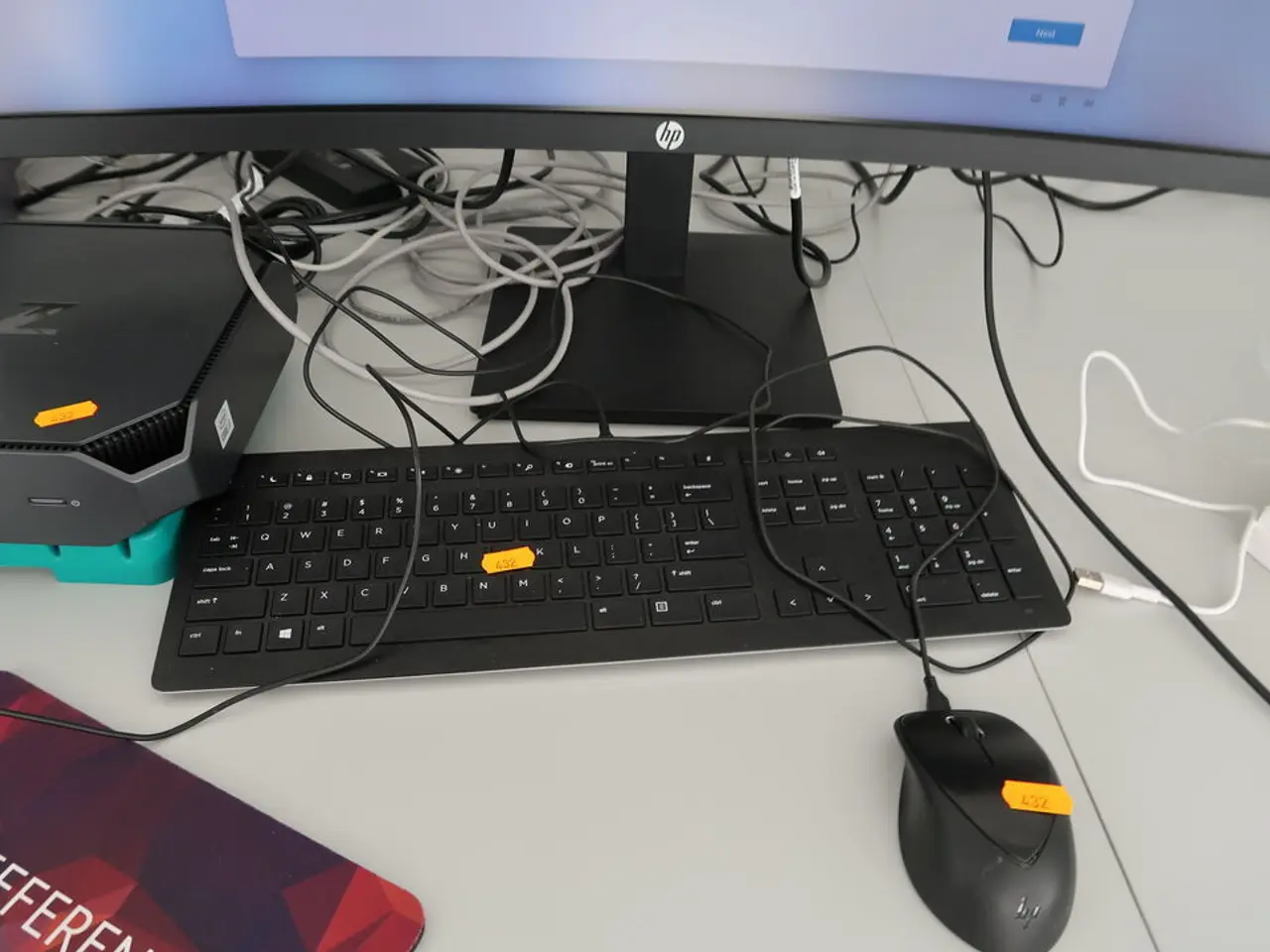 Billede 2 - Computer HP Z2 Mini G5 Workstation, Computerskærm HP P34HC G4